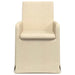Scaune de dining 2 pcs Crem 57 x 67 x 95 cm țesătură - WALTI WALTI