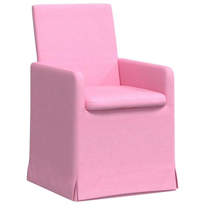 Scaune de dining 2 pcs Roz 57 x 67 x 95 cm țesătură - WALTI WALTI