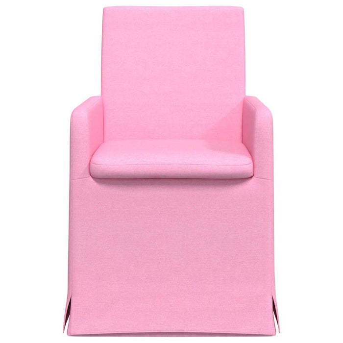 Scaune de dining 2 pcs Roz 57 x 67 x 95 cm țesătură - WALTI WALTI