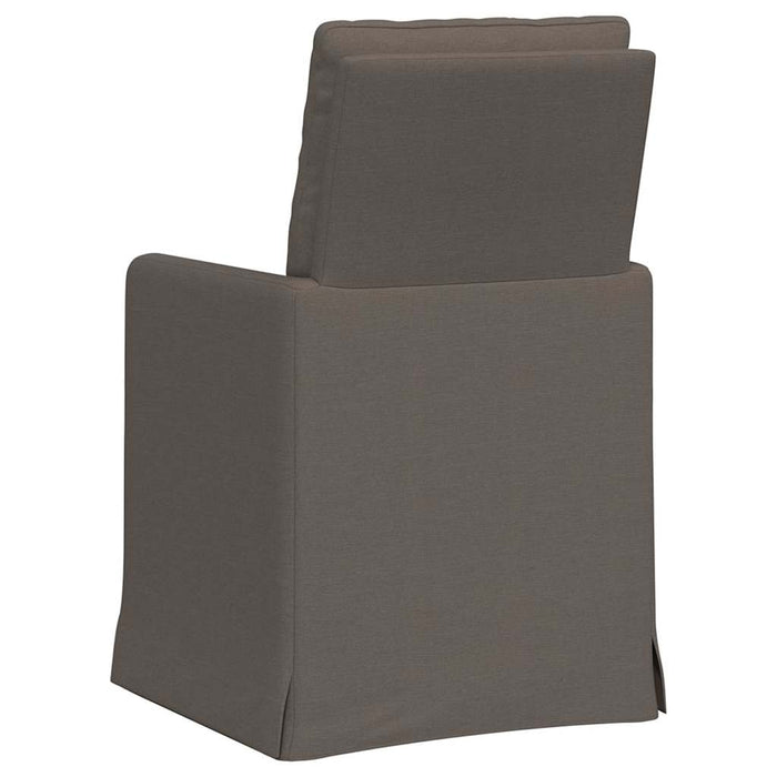 Scaune de dining 2 pcs Gri deschis 57 x 67 x 98 cm in - WALTI WALTI