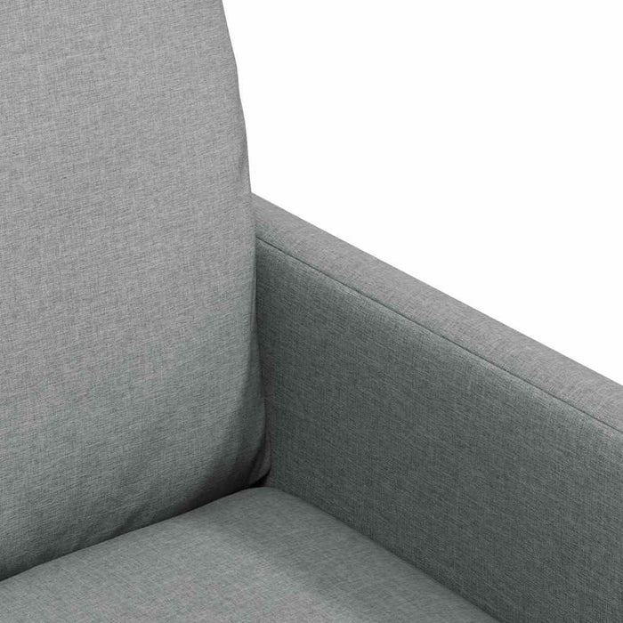 Scaune de dining 2 pcs Gri deschis 57 x 67 x 98 cm țesătură - WALTI WALTI