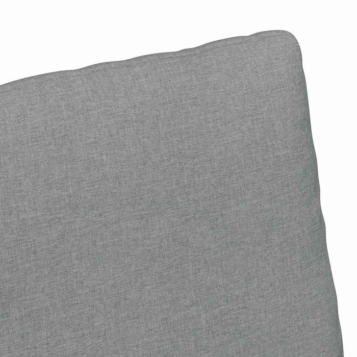 Scaune de dining 2 pcs Gri deschis 57 x 67 x 98 cm țesătură - WALTI WALTI
