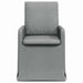 Scaune de dining 2 pcs Gri deschis 57 x 67 x 98 cm țesătură - WALTI WALTI