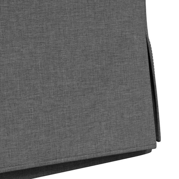 Scaune de dining 2 pcs Gri închis 57 x 67 x 98 cm țesătură - WALTI WALTI
