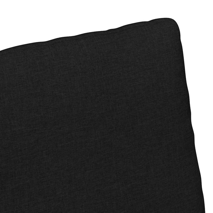 Scaune de dining 2 pcs Negru 57 x 67 x 98 cm țesătură - WALTI WALTI