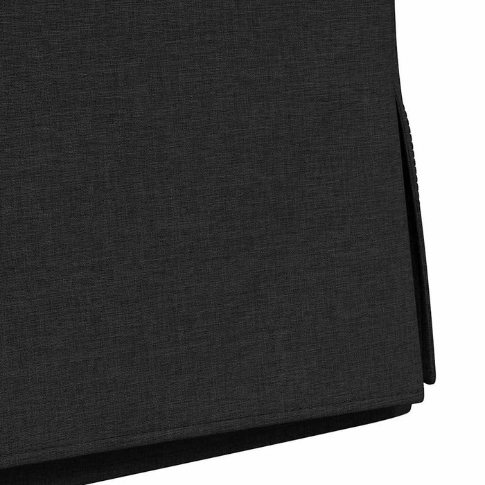 Scaune de dining 2 pcs Negru 57 x 67 x 98 cm țesătură - WALTI WALTI