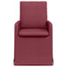 Scaune de dining 2 pcs bordo 57 x 67 x 98 cm țesătură - WALTI WALTI