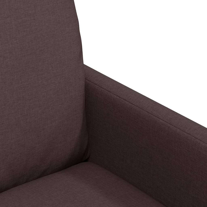 Scaune de dining 2 pcs Maro închis 57 x 67 x 98 cm țesătură - WALTI WALTI