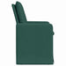 Scaune de dining 2 pcs Verde închis 57 x 67 x 98 cm țesătură - WALTI WALTI