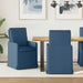 Scaune de dining 2 pcs albastru 57 x 67 x 98 cm țesătură - WALTI WALTI