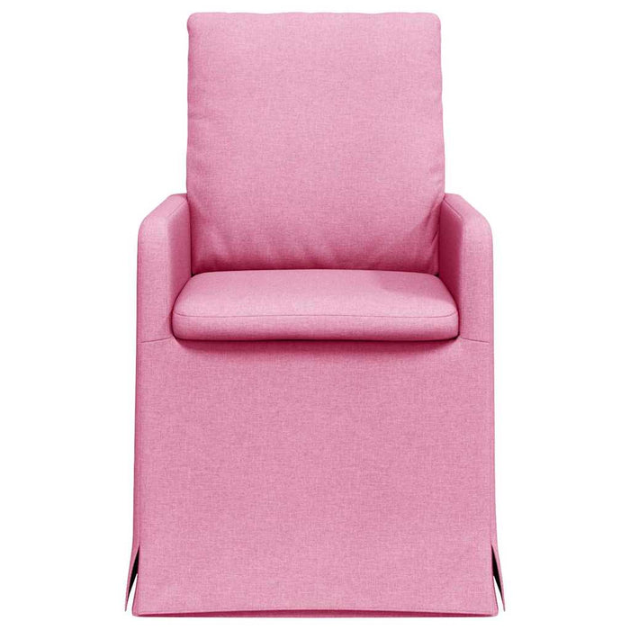 Scaune de dining 2 pcs Roz 57 x 67 x 98 cm țesătură - WALTI WALTI