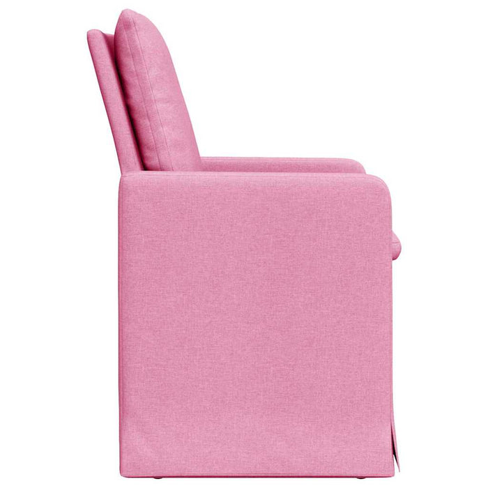 Scaune de dining 2 pcs Roz 57 x 67 x 98 cm țesătură - WALTI WALTI