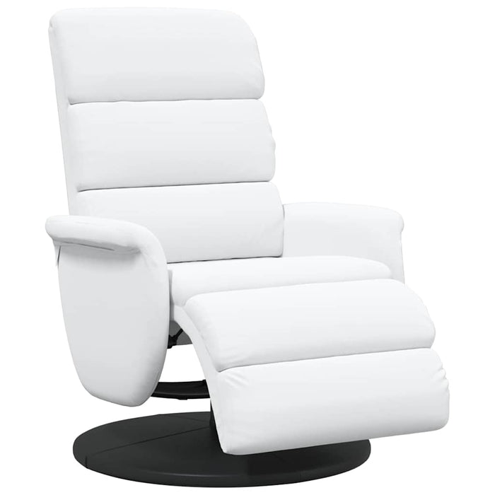 Fotoliu recliner Alb 98 x 71 x 106 cm PU WALTI