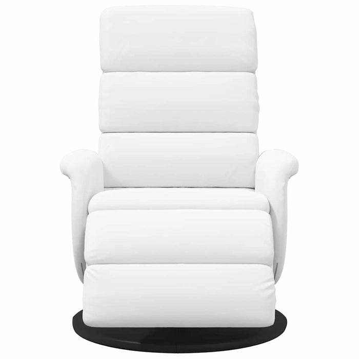 Fotoliu recliner Alb 98 x 71 x 106 cm PU WALTI