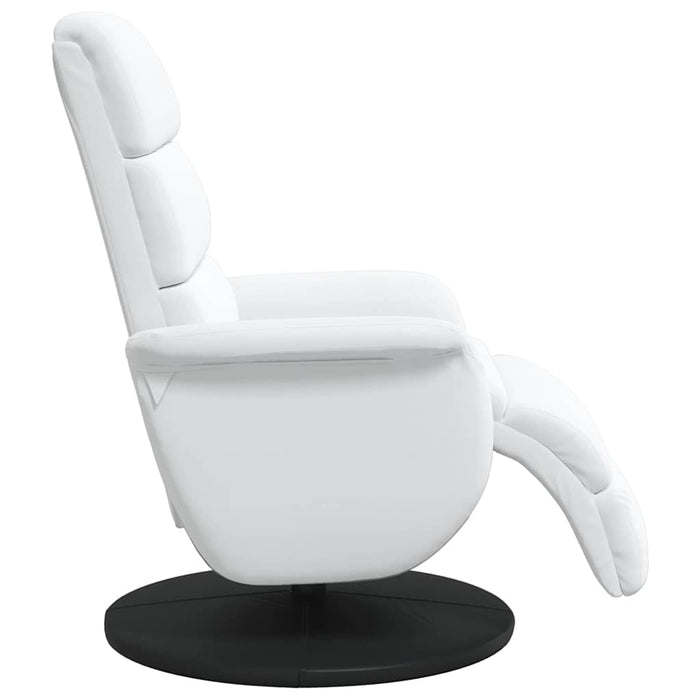 Fotoliu recliner Alb 98 x 71 x 106 cm PU WALTI