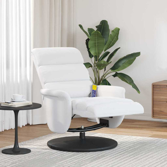 Fotoliu recliner Alb PU - WALTI WALTI