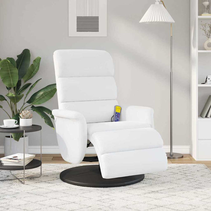 Fotoliu recliner Alb PU - WALTI WALTI