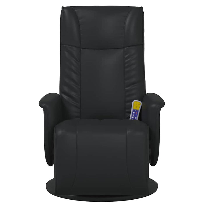 Scaun de masaj cu reclinaj rotativ Negru 71 x 90 x 105 cm WALTI