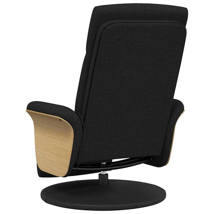 Scaun reclinabil cu masaj Negru 79 x 87 x 104,5 cm țesătură - WALTI WALTI