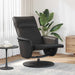 Scaun reclinabil cu masaj Negru 71 x 90 x 105 cm - WALTI WALTI