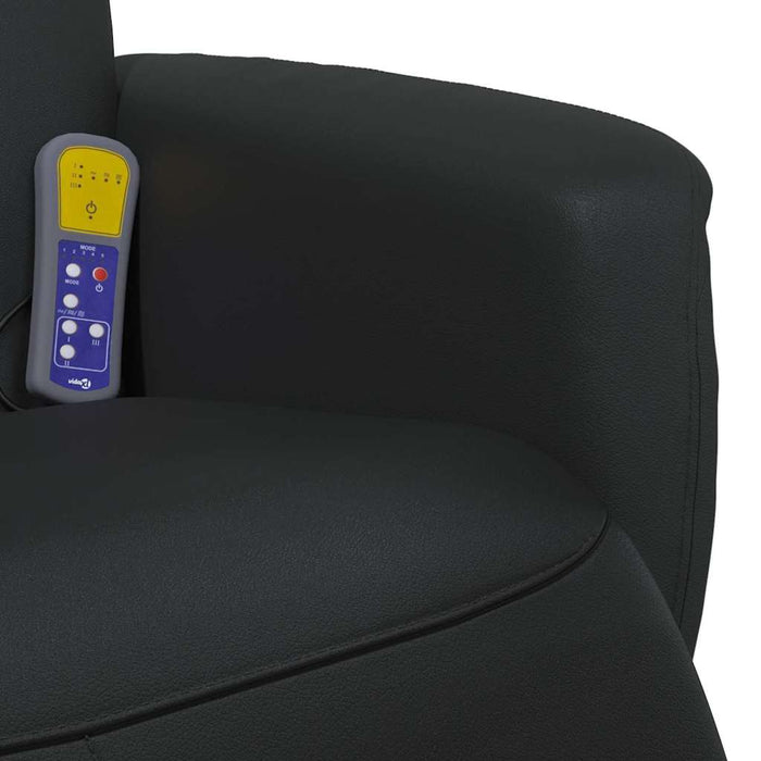 Scaun reclinabil cu masaj Negru 71 x 90 x 105 cm WALTI
