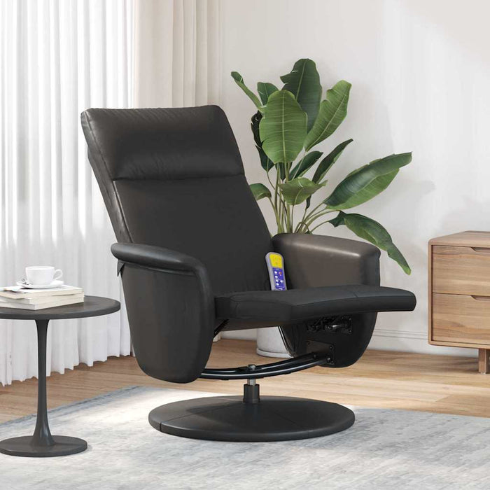 Scaun reclinabil cu masaj Negru 71 x 90 x 105 cm WALTI