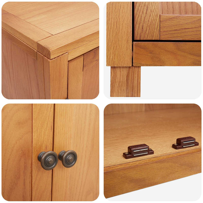 Set de Mobilier pentru Depozitare cu ușă Maro Lemn compozit - WALTI WALTI