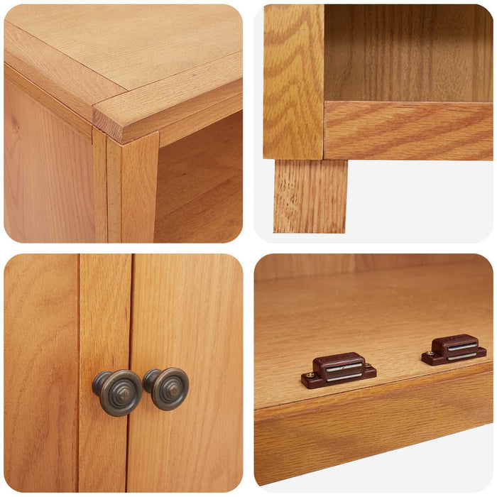 Set de Mobilier pentru Depozitare cu ușă Maro Lemn compozit - WALTI WALTI