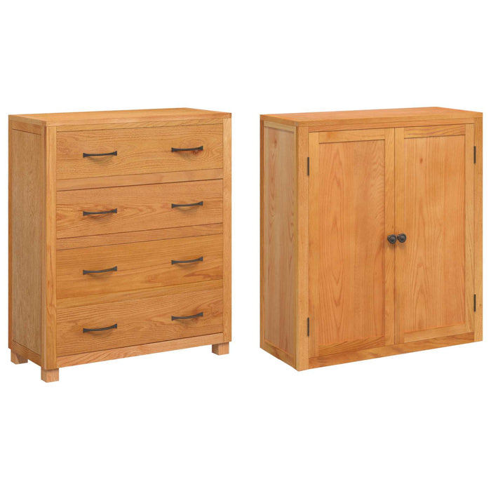 Set de Mobilier pentru Depozitare cu sertar Maro Lemn compozit - WALTI WALTI