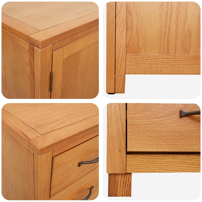 Set de Mobilier pentru Depozitare cu sertar Maro Lemn compozit - WALTI WALTI