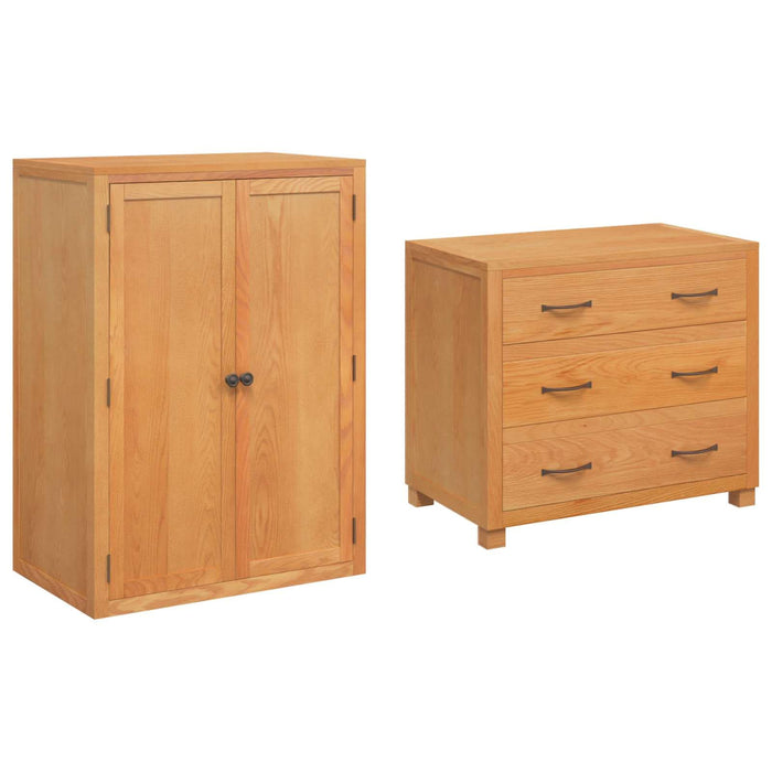 Set de Mobilier pentru Depozitare cu sertar Maro Lemn compozit - WALTI WALTI