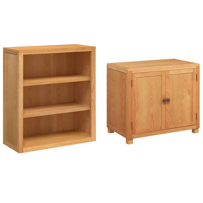 Set de Mobilier pentru Depozitare cu ușă Maro Lemn compozit - WALTI WALTI