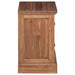 Noptieră cu sertar natural 40 x 30 x 50 cm Lemn solid de tec - WALTI WALTI