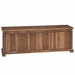 Support TV cu sertar natural 110 x 30 x 40 cm Lemn solid de tec - WALTI WALTI