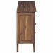 Bufet cu sertar natural 100 x 30 x 68 cm Lemn solid de tec - WALTI WALTI