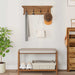 Răcător de paltoane montat pe perete natural 70 x 10 x 20 cm - WALTI WALTI