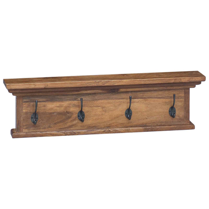 Răcător de paltoane montat pe perete natural 70 x 10 x 20 cm - WALTI WALTI