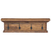 Răcător de paltoane montat pe perete natural 70 x 10 x 20 cm - WALTI WALTI
