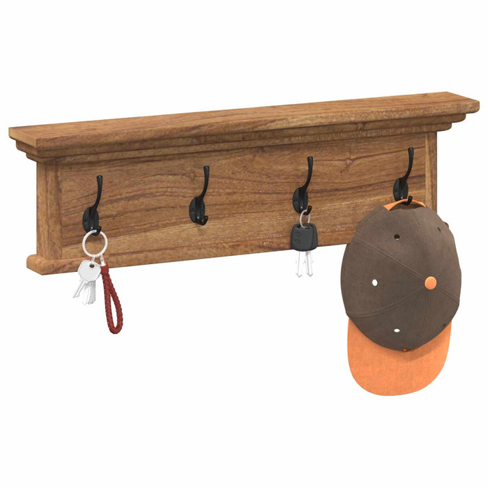 Răcător de paltoane montat pe perete natural 70 x 10 x 20 cm - WALTI WALTI