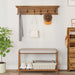 Răcător de paltoane montat pe perete natural 100 x 10 x 20 cm - WALTI WALTI