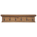 Răcător de paltoane montat pe perete natural 100 x 10 x 20 cm - WALTI WALTI