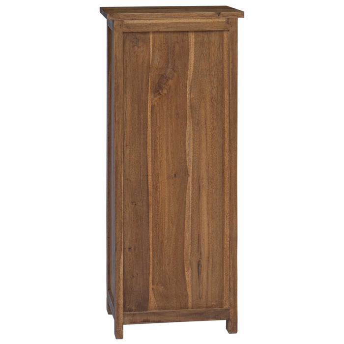 Comodă cu sertare natural 45 x 35 x 110 cm Lemn solid de tec WALTI