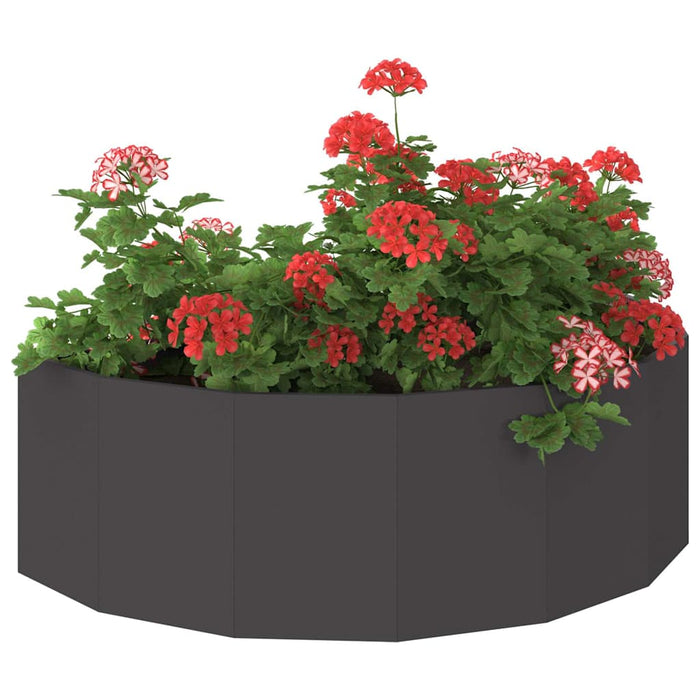 Jardinieră Negru 120 x 60 x 35 cm Oțel - WALTI WALTI