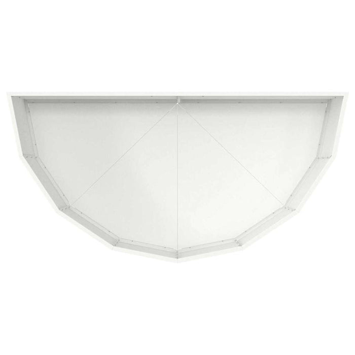 Jardinieră Alb 120 x 60 x 35 cm Oțel - WALTI WALTI
