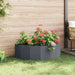 Jardinieră Antracit 120 x 60 x 35 cm Oțel - WALTI WALTI