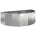 Jardinieră Argintiu 120 x 60 x 35 cm Oțel Galvanizat - WALTI WALTI