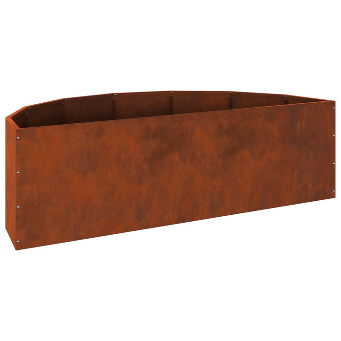 Jardinieră Ruginit 120 x 60 x 35 cm WALTI