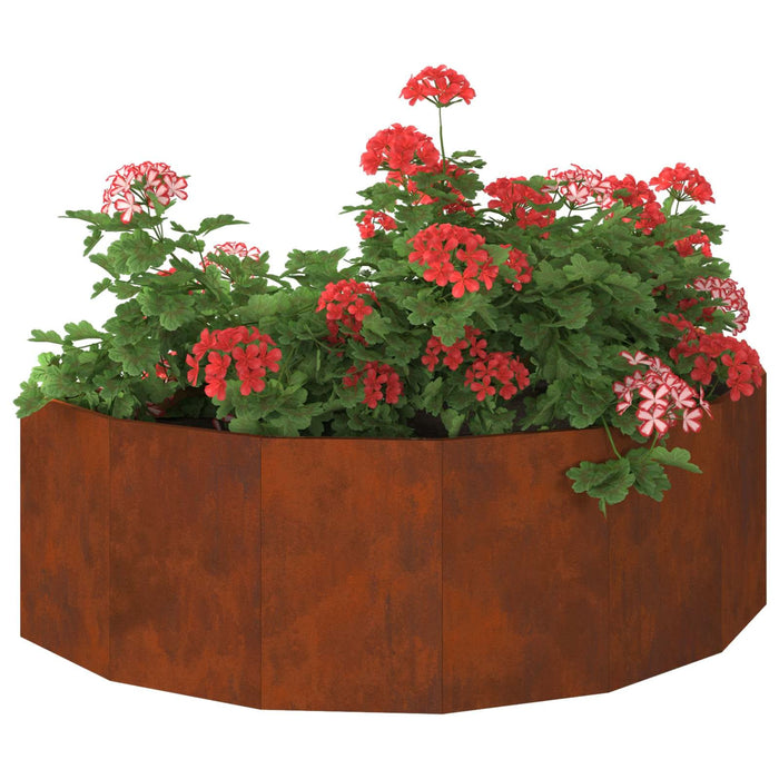 Jardinieră Ruginit 120 x 60 x 35 cm WALTI