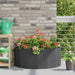 Jardinieră Negru 90 x 45 x 35 cm Oțel - WALTI WALTI