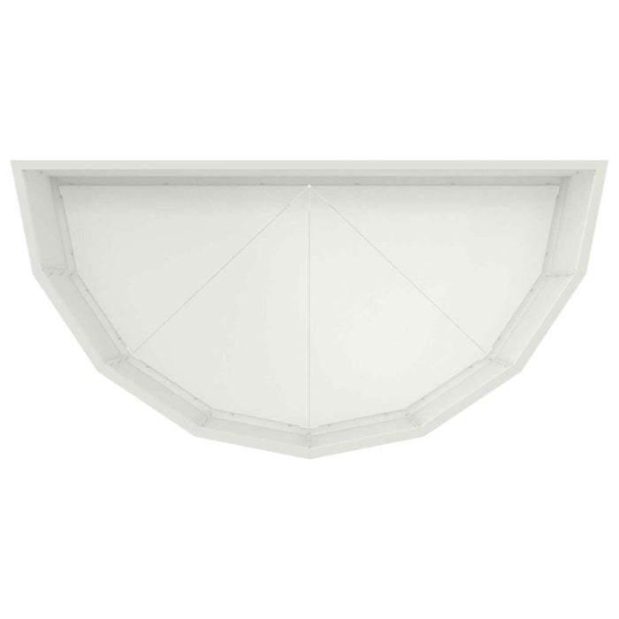 Jardinieră Alb 90 x 45 x 35 cm Oțel - WALTI WALTI